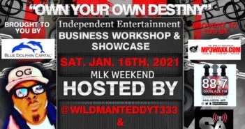 #MLKWEEKEND2021 “Own Your Own Destiny” Independent Business Workshop & Showcase ( Sat Jan 16 2021)